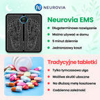 Neurovia™ Terapia EMS na opuchnięte, ciężkie lub osłabione nogi – do użytku domowego.