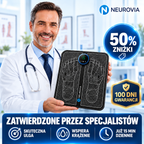 Neurovia™ Terapia EMS na opuchnięte, ciężkie lub osłabione nogi – do użytku domowego.